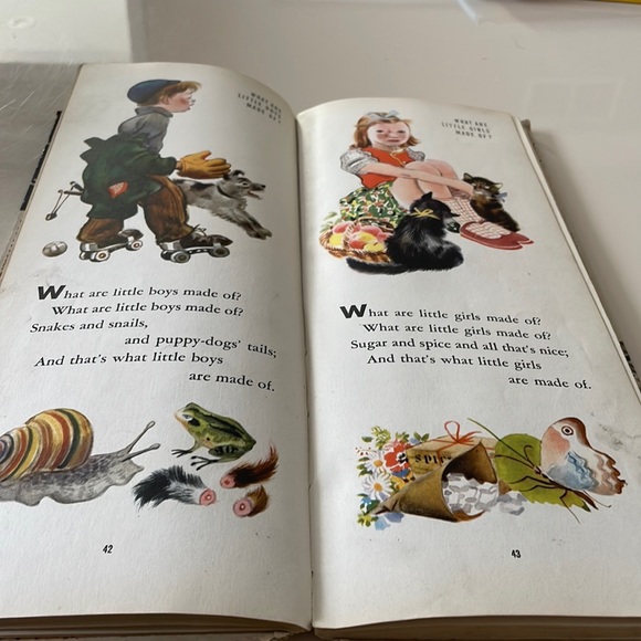 Antique Book “The Tall Books Of Mother Goose “ - Picture 6 of 9